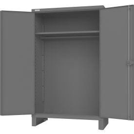 Durham Mfg.® Extra Heavy Duty Storage Cabinet 48"W x 24"D x 78"H Gray All-Welded 