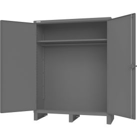Durham Mfg.® Extra Heavy Duty Storage Cabinet 60"W x 24"D x 78"H Gray All-Welded 