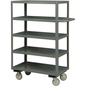 Durham Mfg.® Rolling Service Stock Truck 5 Shelves 3000 Lb. Capacity 36 x 24