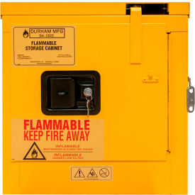 Durham Mfg Co. 1002S-50 Durham Flammable Cabinet 2 Gallon Self Close Door - 17-3/8"W x 18-1/8"D x 18-3/8"H image.