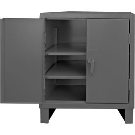 Durham Mfg.® Heavy Duty Cabinet 14 Gauge 36"W x 24"D x 42"H Gray 