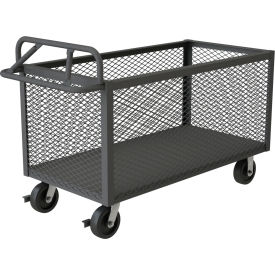Durham Mfg.® 4 Sided Mesh Box Truck Steel 2000 lb. Cap. 54-1/2"L x 24-1/2"W x 35-3/16"H 