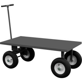 Durham Mfg.® 5th Wheel Truck Pneumatic Wheels 2000 lb. Cap. 50-1/4"L x 24"W Gray 