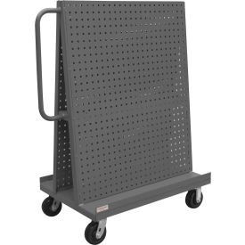 Durham Mfg.® A-Frame Truck with Pegboard Panel 42-1/2"W x 24"D x 52"H Gray 