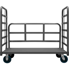 Durham Mfg.® Platform Truck w/Push Handle 3600 lb. Cap. 51-5/16"L x 27-5/16"W Gray 