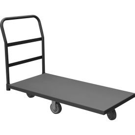 Durham Mfg.® Platform Truck w/Push Handle 1400 lb. Cap. 35-5/8"L x 18-3/8"W Gray 