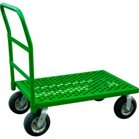 Durham Mfg.® Platform Truck w/Push Handle 1000 lb. Cap. 51-5/8"L x 24-3/8"W Green 