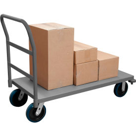 Durham Mfg.® Platform Truck w/Push Handle 3600 lb. Cap. 52-13/16"L x 26-5/16"W Gray 