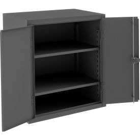 Extra Heavy Duty Cabinet, 12 Gauge, 36"W x 24"D x 36"H, Gray view 2