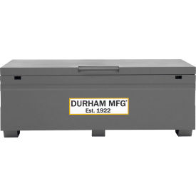Durham Mfg.® Jobsite Storage Box 72"W x 24"D x 27-13/16"H Gray 