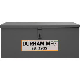 Durham Mfg.® Welders Jobsite Box 30-11/16"W x 16-5/8"D x 12-3/16"H Gray 