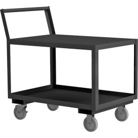 Durham Mfg Co. LDO-2448-2-95 Durham Mfg® Low Deck Service Cart, Steel, 1200 lb. Capacity, 51"L x 24-1/4"W x 37-1/2"H image.