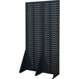 Durham Mfg.® Free Standing Louvered Panel Rack without Hook-On-Bins® 35-1/2"W x 68-1/2"H 
