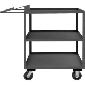 Durham Mfg.® Order Picking Cart w/3 Shelves3000 lb. Cap.51-5/16"L x 24-1/4"W x 51-1/16"HGray 