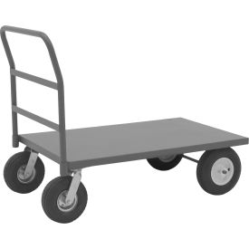 Durham Mfg.® Platform Truck w/Push Handle 1750 lb. Cap. 51-5/8"L x 30-3/8"W Gray 