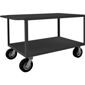 Durham Mfg.® Instrument Cart w/Flat Shelves 1200 lb. Cap. 54-1/4"L x 24-1/4"W x 34"H 
