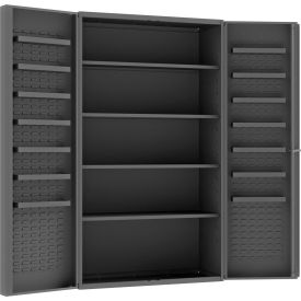 Durham Mfg.® Heavy Duty Bin Storage Cabinet All-Welded 48-1/8"W x 24-9/16"D x 84"H 