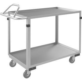 Stock Cart w/ 2 Shelves, 600 lb. Cap., 42-7/16"L x 22-1/2"W x 39-11/16"H view 2