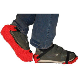Advantage Products Corporation 13071 PAWS Spaghetti-Loop Strap-on Traction Soles, Womens, Red, One Size, 1 Pair image.