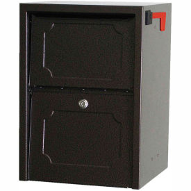 Dvault Company DVJR0060-5 dVault Weekend Away Secure Mailbox with Vault DVJR0060 - Front Access - Copper Vein image.
