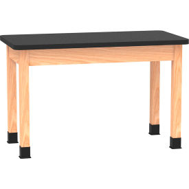 Diversified Spaces PerpetuLab Science Lab Table Laminate Top 48"L x 21"W x 30"H Red Oak 