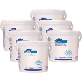Diversey™ Easywipe Disposable Wiping Refill White 125/Bucket 6/Case