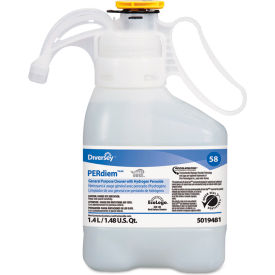 United Stationers Supply 5019481 Diversey PERdiem Concentrated Cleaner W/ Hydrogen Peroxide, 47 oz. Bottle, 2 Bottles - 5019481 image.