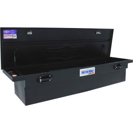 Daws Manufacturing 79211099 Better Built SEC Aluminum 70" Crossover Truck Box, Single Lid Low-Pro Matte Black - 79211099 image.