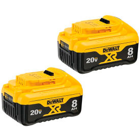 Dewalt DCB208-2 Dewalt® 20V MAX XR 8Ah Battery-2 Pack image.