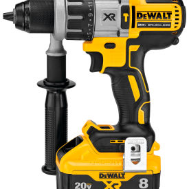 Dewalt DCD998W1 Dewalt® 20V MAX XR 1/2 in Brushless Hammer Drill/Driver With Power Detect Tool Technology Kit image.