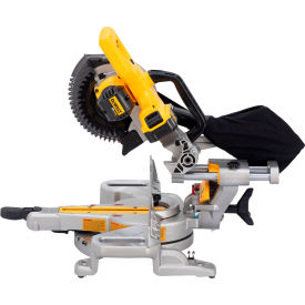 Single Bevel Sliding Cordless Miter Saw Kit, 7-1/4" Blade Dia., 20V, 3750 RPM view 2