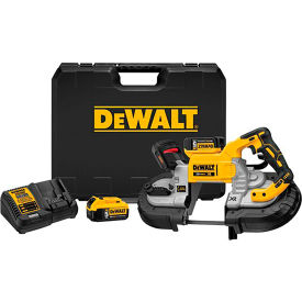 Dewalt DCS376P2 Dewalt® 20V MAX 5" Dual Switch Band Saw Kit image.