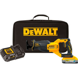 Dewalt DCS382H1 Dewalt® XR® Brushless Cordless Reciprocating Saw Kit, 20V, 0-3200 SPM, 1-1/8"L Stroke image.