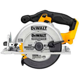 Dewalt DCS391B DeWALT® 6-1/2" Circular Saw Tool Only, DCS391B, 3700 RPM, 2-1/4" Cut Depth image.