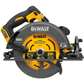 Dewalt DCS578B Dewalt® Flexvolt 60V MAX Brushless 7-1/4" Cordless Circular Saw with Brake Bare Tool Only image.