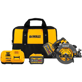 Dewalt DCS578X2 Dewalt® Flexvolt 60V MAX Brushless 7-1/4" Cordless Circular Saw with Brake Kit, 2 Batteries image.