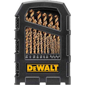 Dewalt DWA1269 DeWALT® DWA1269, Cobalt Pilot Point® Drill Bit Set up to 1/2", 29 Piece Set image.