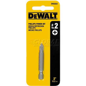 Dewalt DW2022B DeWALT® #2 Phillips Power Bit, DW2022B, 2" Bit Length, 100/PK image.