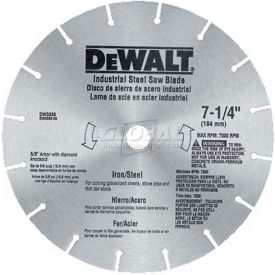 DeWalt® Iron/Steel Saw Blade DW3330 5/8" Arbor 7-1/4" Diameter 16 Slots 