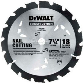 Series 20 Nail Cutting Circular Saw Blade, 7-1/4" Diameter, 18 TPI view 2