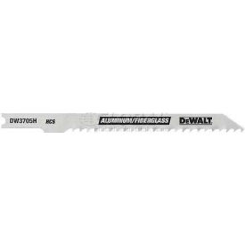 DeWalt® U- Shank Aluminum/Fiberglass HCS Jig Saw Blade DW3705H 4" Cut Length 8 TPI 5/PK 