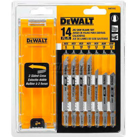 T-Shank Jig Saw Blade Set, 14 Pieces with Case view 2