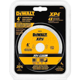 DeWalt® Extended Performance™ Porcelain Tile Blade DW4735 4" Diameter 15200 RPM 