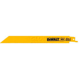 Straight Back Bi-Metal Reciprocating Blade, 8" Long, 18 TPI, 5/PK view 2