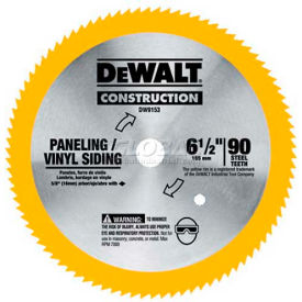 Steel Saw Blade (Vinyl/Paneling), 5/8" Arbor, 6-1/2" Diameter, 90 TPI view 2