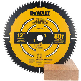 Fine Finish Circular Saw Blade, 12" Dia., 80 TPI view 2
