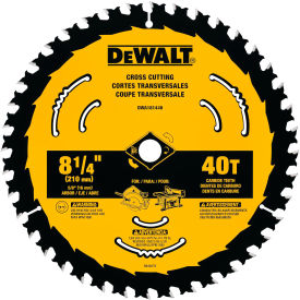 Circular Saw Blade, 8-1/4" Dia., 40 TPI view 2