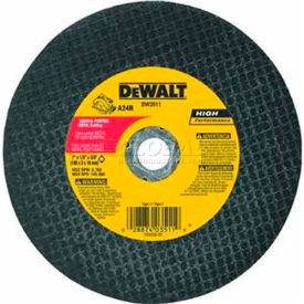 Dewalt DWA8011 DeWalt Metal Cutting Wheel, DWA8011, 14" Diameter, 7/64" Thick, 4300 RPM, 10/PK image.