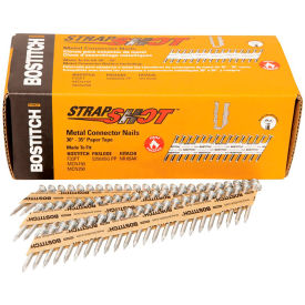 Bostitch 1.5 X .148 35 Degree Paper Tape Collated Metal Connector Framing Nails, Galvanized,1000/Qty - Pkg Qty 4 Bostitch 1.5 X .148 35 Degree Paper Tape Collated Metal Connector Framing Nails, Galvanized,1000/Qty - Pkg Qty 4