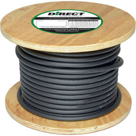 Direct Wire & Cable Inc 1000100250104 Direct Wire 1/0 Black Flex-A-Prene Welding Cable, 250 image.